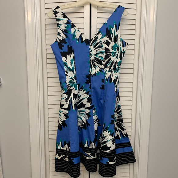 9West Dress Vibrant Blue/White/Black”final price” - Picture 5 of 8